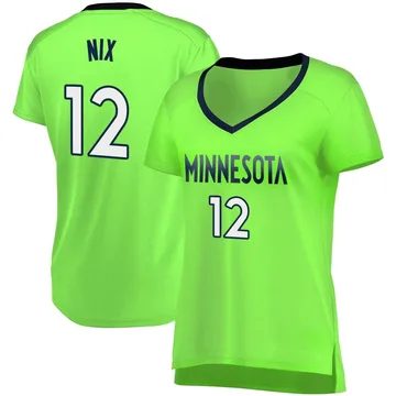 Fast Break Women's Daishen Nix Minnesota Timberwolves Jersey